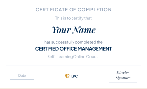 Sample Certificate